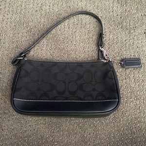 black coach mini bag!